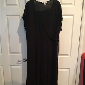 Faux wrap dress